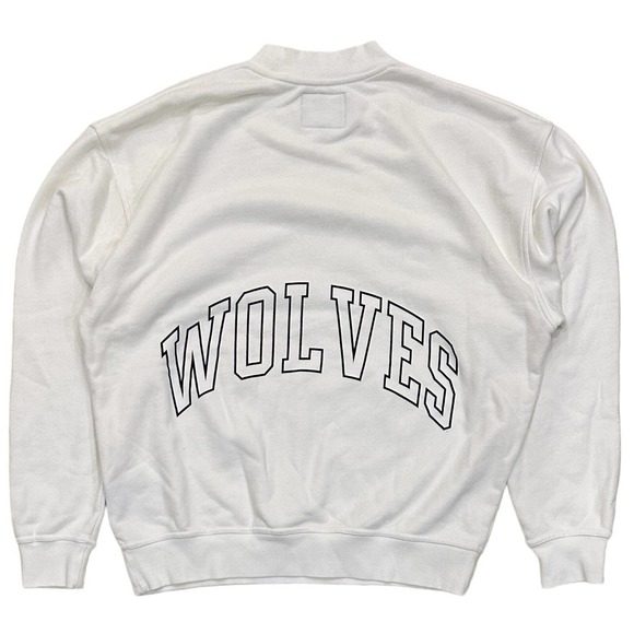 Darc Sport Men's Wolves Club Double Side Graphic Print Sweatshirt in Small - Picture 3 of 3